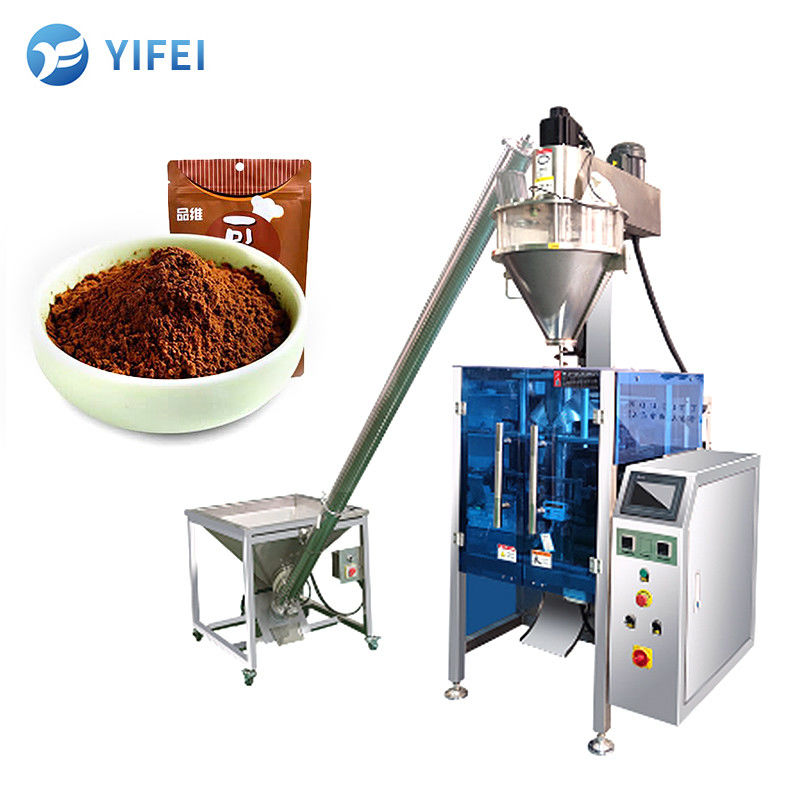 Schraubzufuhr 500 g vertikale Verpackungsmaschine für Zuckerpulver- und Getreidepulverbeutel