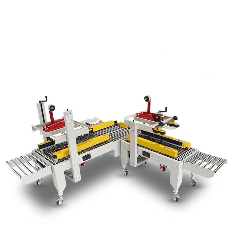 Hohe Dichtwirksamkeit YF Halbautomatische Verpackungsmaschine mit Klebeband