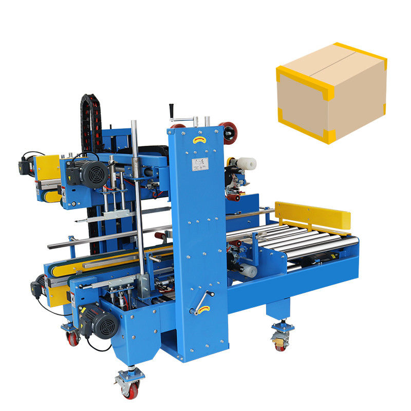 320-500mm Dichtungslänge Automatische Kanten Seitenkarton Box Case Ecke Dichtungsdichtungsmaschine