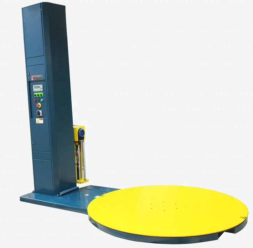 2400 mm Spaltenhöhe Palettenverpackungsmaschine Streckfilm automatische Streckmaschine Palettenverpackung