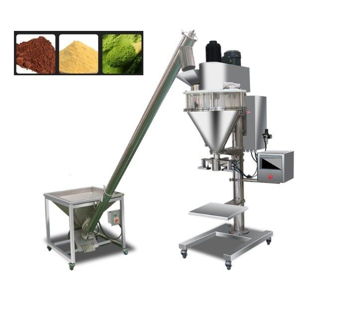 710*810*1900mm Halbautomatische Milchgewürzpulverfüllmaschine für 1-15 kg Ware