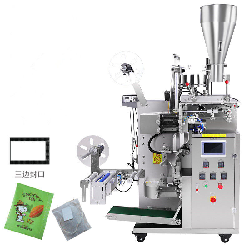 L1805*W731*H2065mm Doppelte Teeverpackungsmaschine für Körnchenpulver und Filterpapier