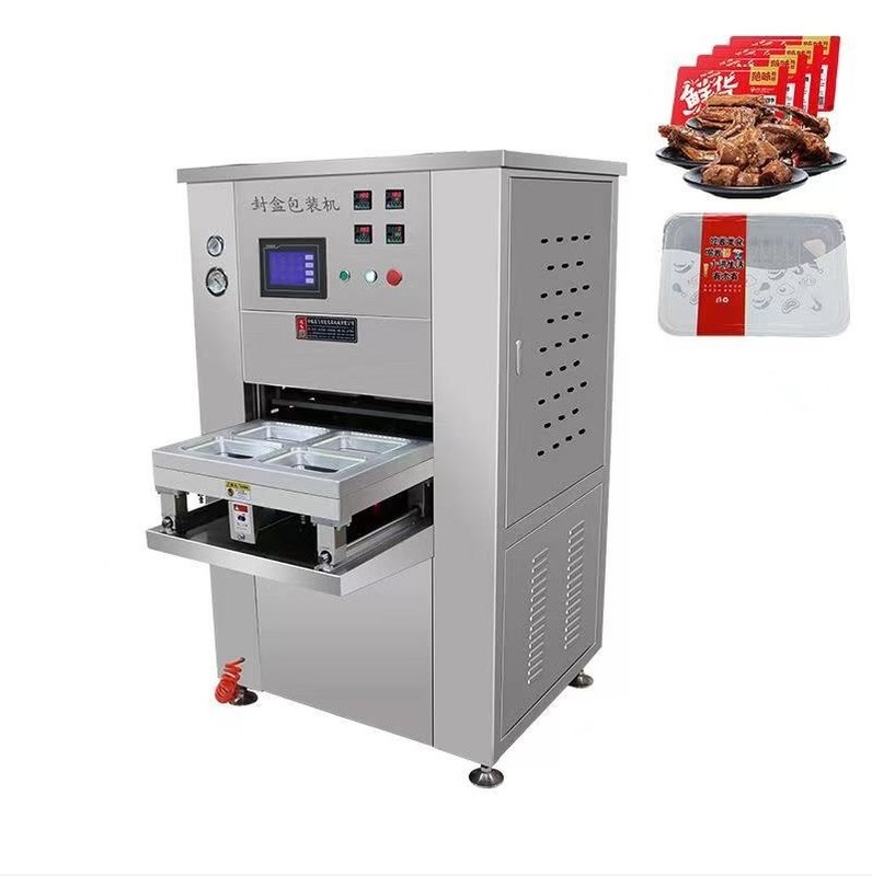 Verpackungsart Taschen Automatischer Vakuumversiegeler für Lebensmittel Verpackung von Lebensmitteln in Lunchboxen