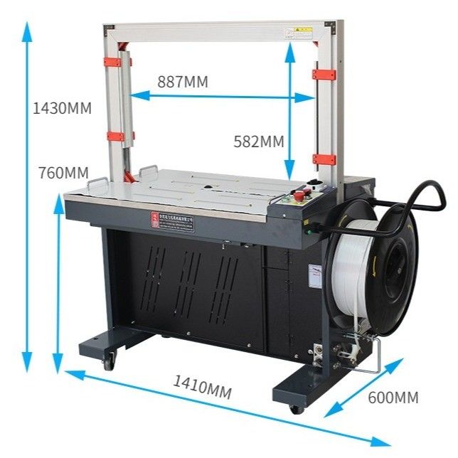 Automatische Maschine MH-301 PP-Gürtelbindmaschine Verpackungsmaschine für Kartonpackung