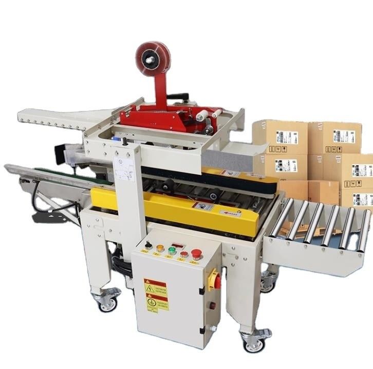 Links- und Rechtsantrieb Kartonversiegelungsmaschine für Verpackungen Kartonhöhe 90-420mm anwenden