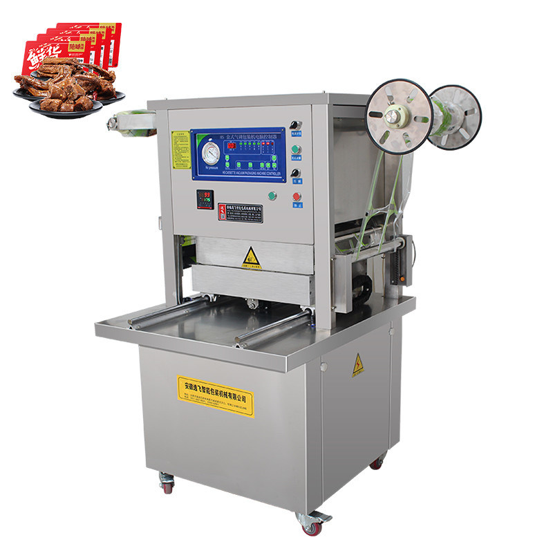 Aufblasbarer Sauerstoff/Stickstoff/Kohlendioxid-Plastiktray Vakuumversiegeler für Lebensmittellager