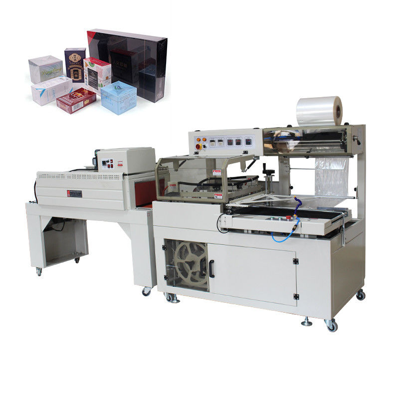 Elektrisch angetriebene POF-Filmschrumpfverpackungsmaschine für Obstschalen 1750*900*1450mm Größe