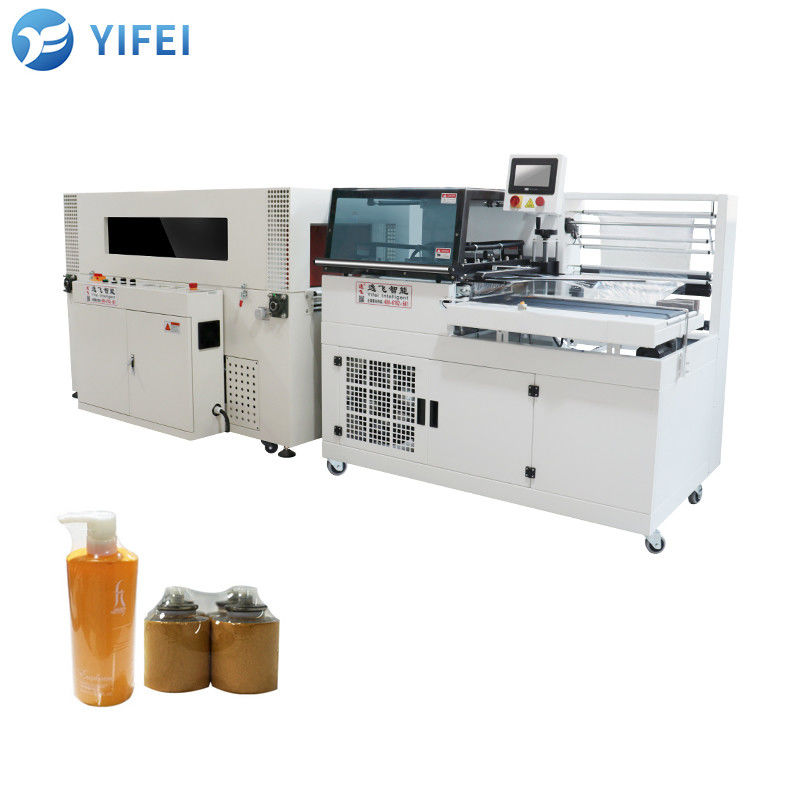 POF/PVC Film 450L 1350W L Bar Shrink Film Bag Wrapping Machine für Verpackungslösungen