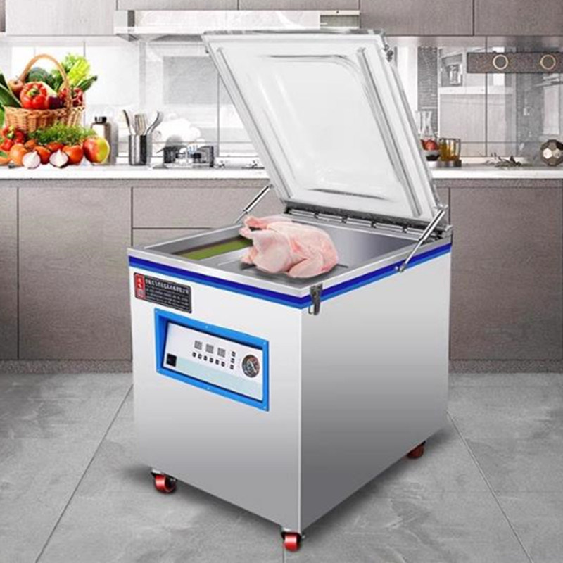 Vakuumverpackungsmaschine mit 2Pc-Siegelband und 20m3/h-Pumpgeschwindigkeit