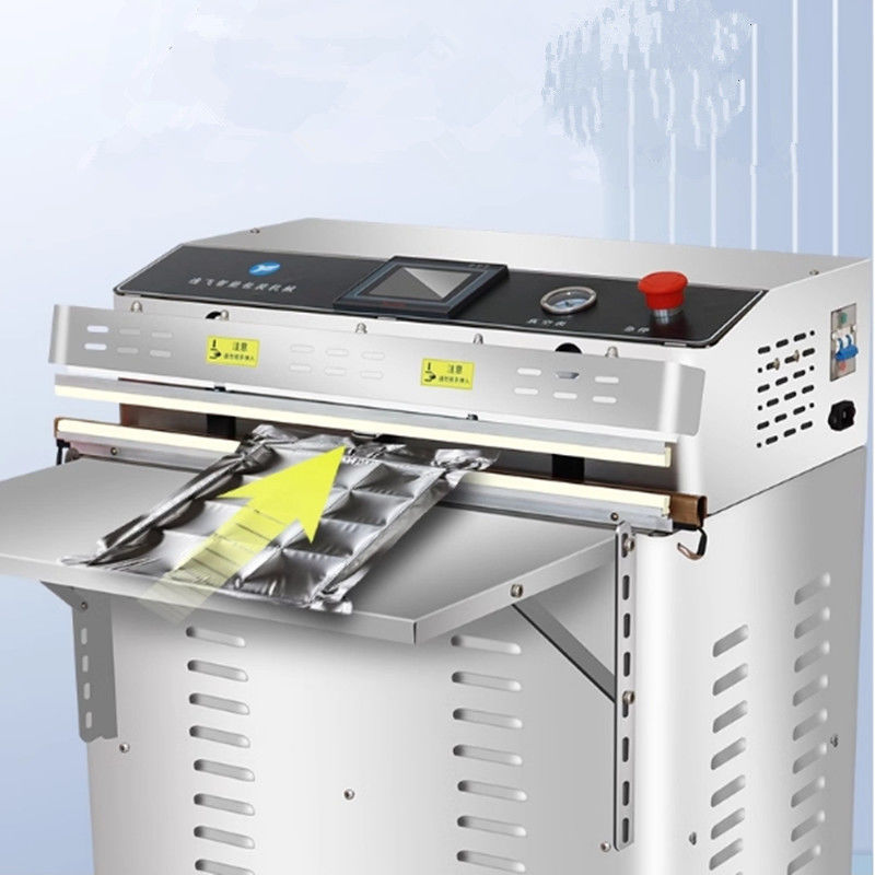 Vertikale externe professionelle Vakuumverpackungsmaschine 1000 mm Pumpengeschwindigkeit 20 m3/h für Lebensmittel
