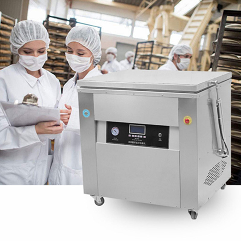 Doppelseitige große Vakuumversiegelungsmaschine für industrielle Reisbohnen 84x69x94cm