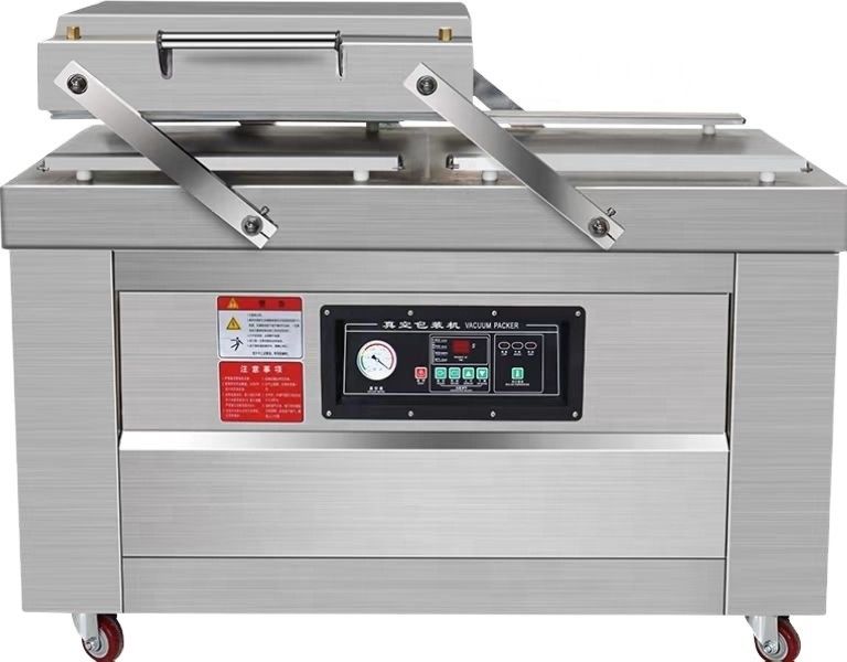 Erweiterte 2Pcs Kammer NO. Doppelkammer Vakuum Versiegelungsmaschine für Snack Obst Gemüse