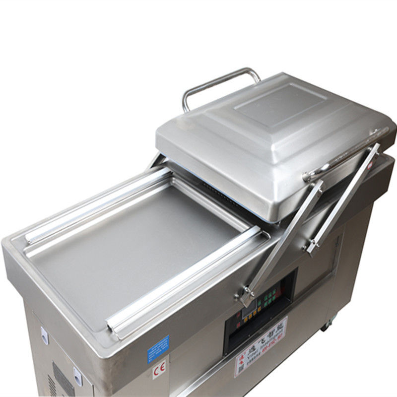 Sechs-Speicher-Funktion Doppelkammer Vakuum Verpackung Versiegelungsmaschine für Lebensmittelverpackungen
